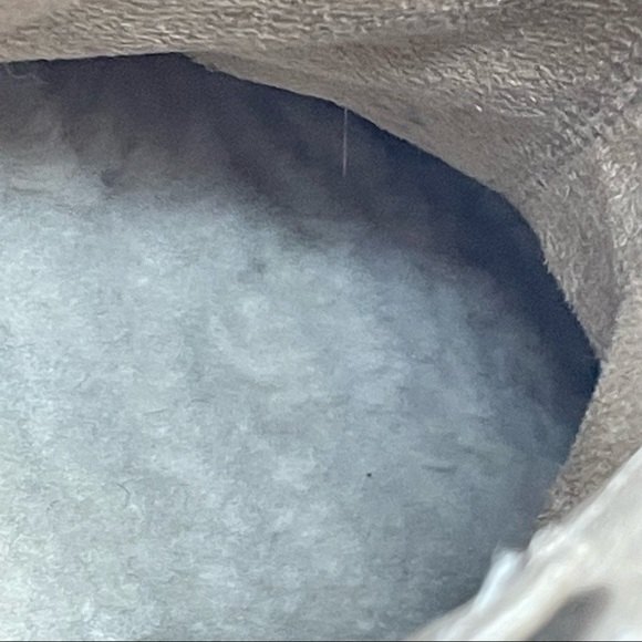 Ugg Tan Brown Suede Heeled Inner Zipper Ankle Boot 8 - Picture 9 of 12